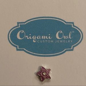 🆕Origami Owl Purple Flower Charm